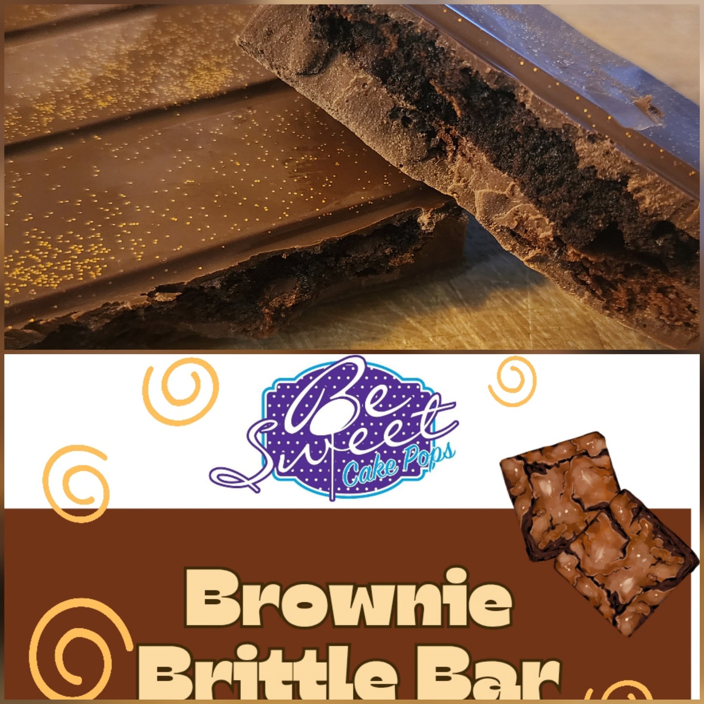 Brownie Brittle Bar